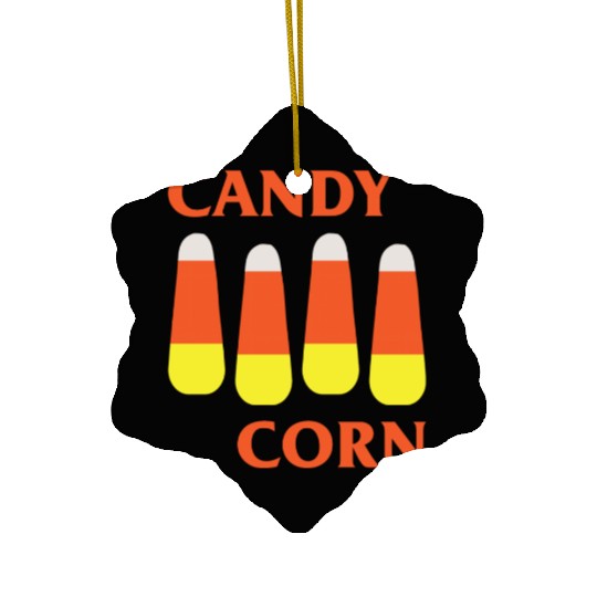 Candy Corn Punk Ceramic Ornaments