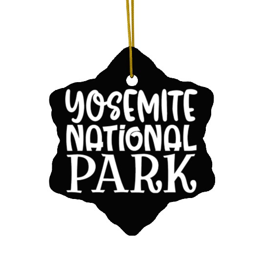 Yosemite National Park Ceramic Ornaments