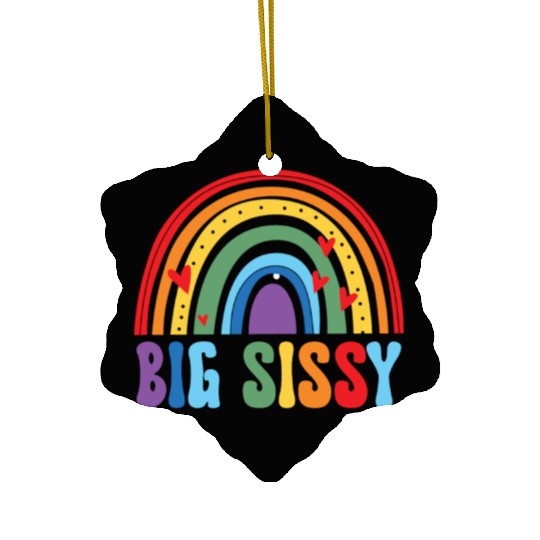 Big Sissy Ceramic Ornaments