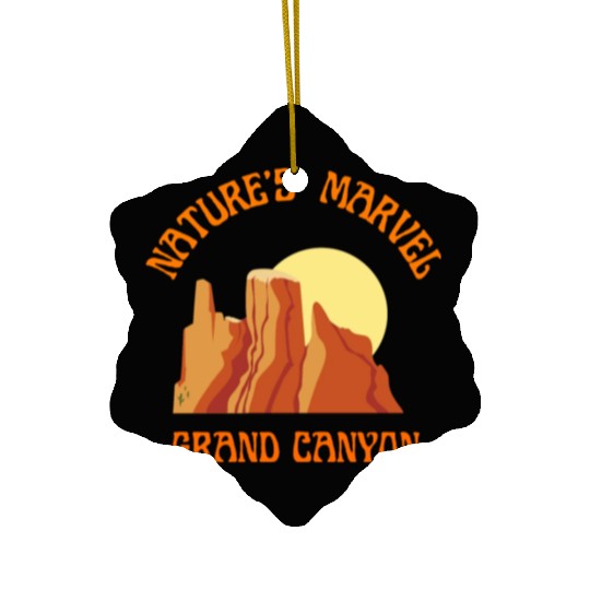 Nature s Marvel Grand Canyon Ceramic Ornaments