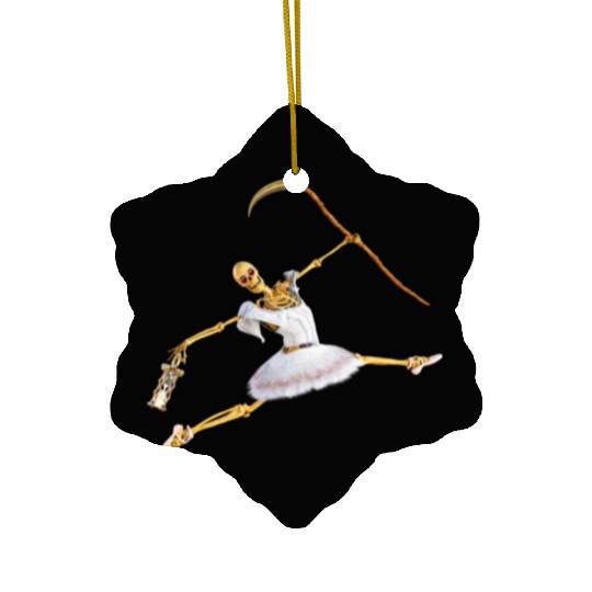 The extraordinary hobby of the Grim Reaper Ceramic Ornaments