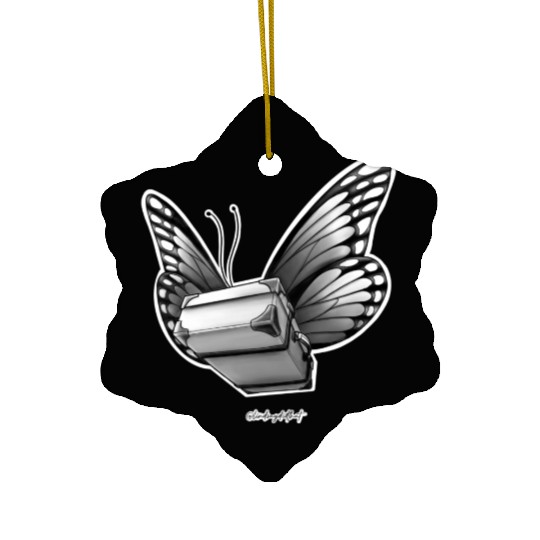 Monarch Travel Bug - Travel Bug Series Ceramic Ornaments