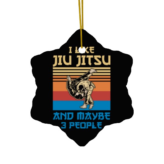 Brazilian Jiu Jitsu Trainer Martial Arts BJJ MMA Ceramic Ornaments
