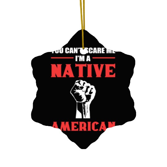 A Native American American Indians Gift Ceramic Ornaments