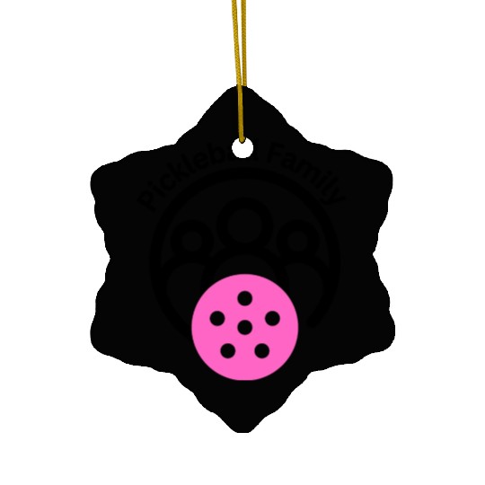 Haden Mango Family Celebration with Pink Ceramic Ornaments
