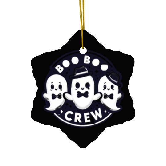 Boo Boo Crew Ceramic Ornaments