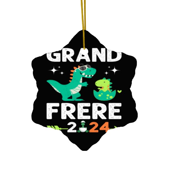 Big Brother 2024 Dinosaur Announcement Birth Ceramic Ornaments