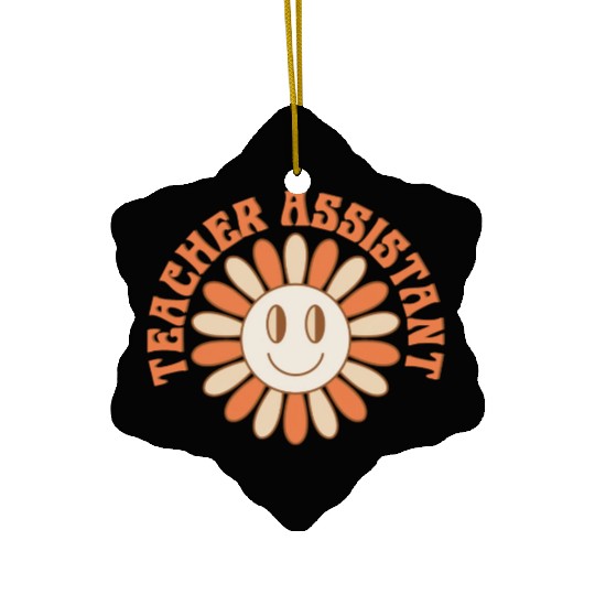 Teacher Assistant Ceramic Ornaments