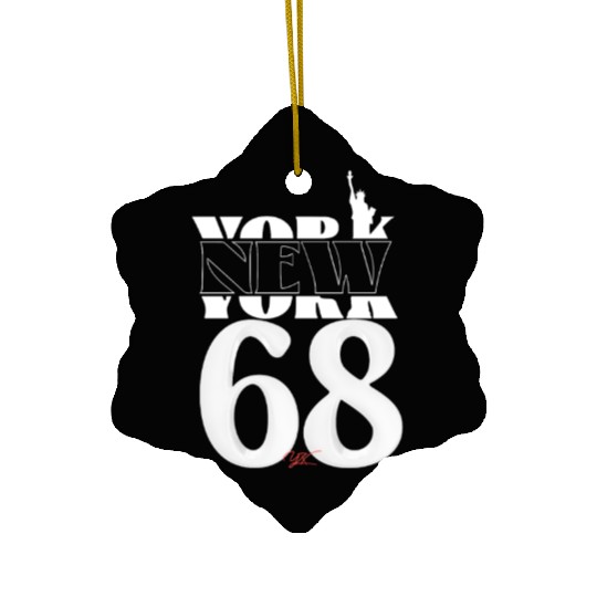 New York statue of liberty Ceramic Ornaments