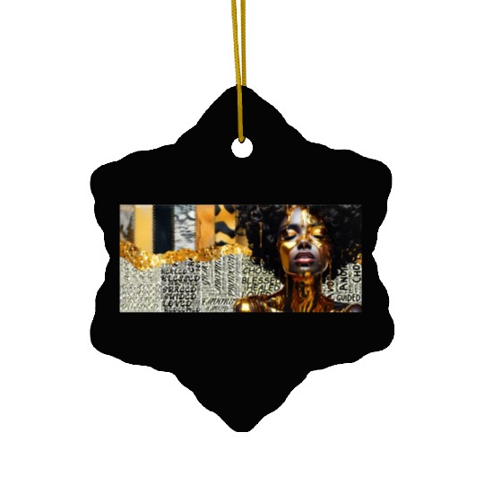 Embrace the beauty of African-American Ceramic Ornaments