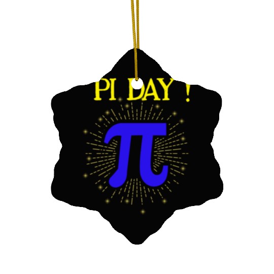 3.14 Math Teacher Pi National Day Ceramic Ornaments Geek Nerd