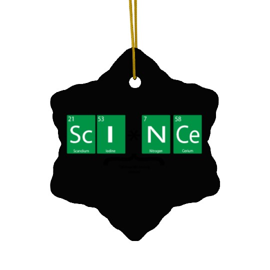 Science Ceramic Ornaments