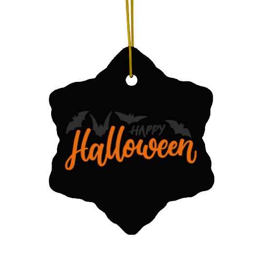 Spooky Scary Night with the Halloween Ceramic Ornaments