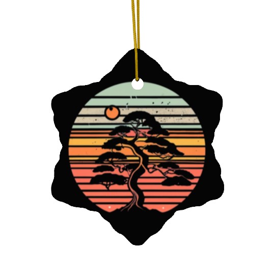 Bonsai Tree Ceramic Ornaments