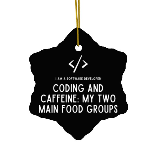 Proud Software Developer Ceramic Ornaments - Embrace Expertise