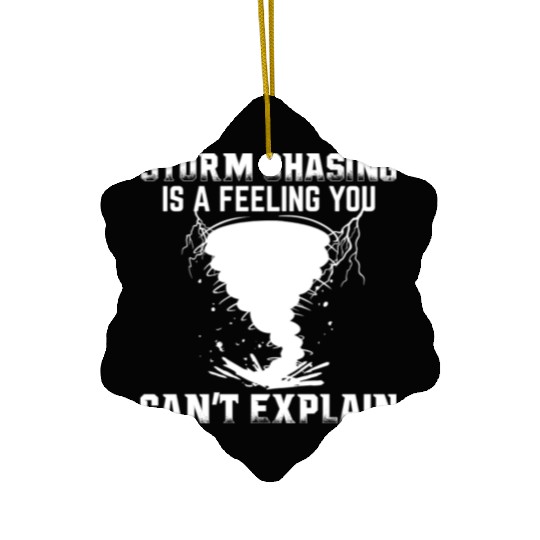 Storm chasers Ceramic Ornaments