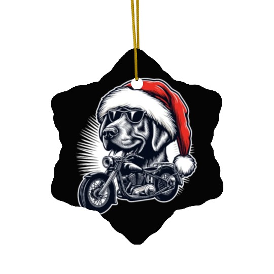 Christmas funny Africanis Dog Mom gift Ceramic Ornaments