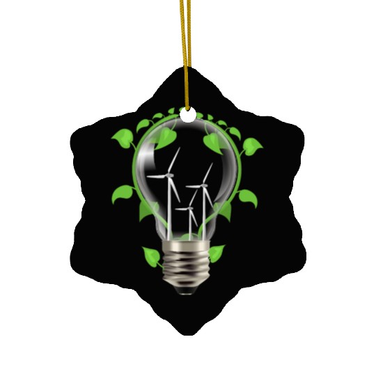 Environment light bulb Ceramic Ornaments