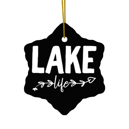 Lake Life Ceramic Ornaments