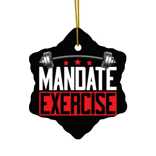 Gym Teacher Physical Education Gymtics Fitness Exe Ceramic Ornaments