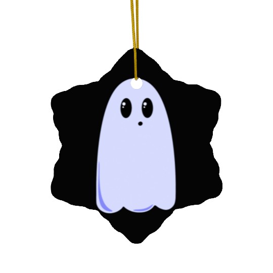 Halloween Costume Candy Ghost Ceramic Ornaments