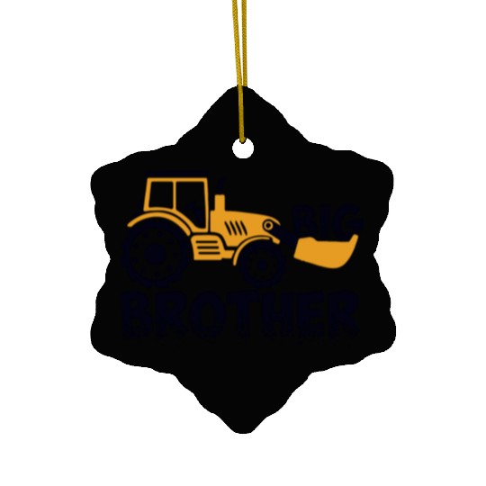 Big Brother Excavator Ceramic Ornaments
