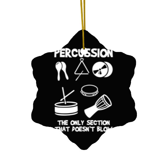 Drummer Marching Band Orchestra Percussion Ceramic Ornaments