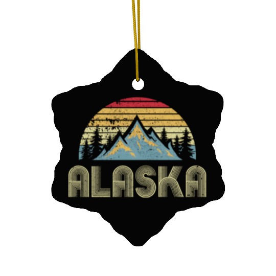 Alaa Moains Nature Hiking Ceramic Ornaments