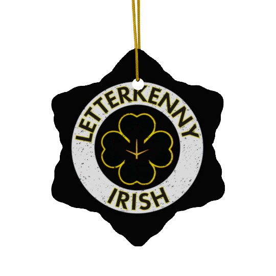 Letterkenny Irish Vintage Ceramic Ornaments