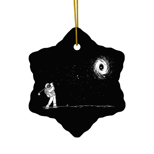 Black Hole In One Ceramic Ornaments