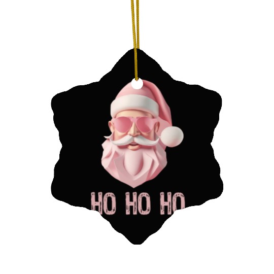 Ho ho ho Ceramic Ornaments