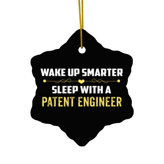 Wake Up Smarter Sleep With A PATENT ENGINEER Ceramic Ornaments