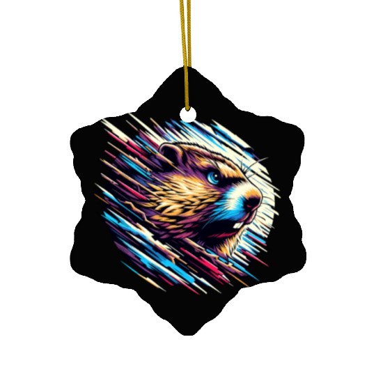 Groundhog Day 2024 Enthusiast February 2nd Ceramic Ornaments