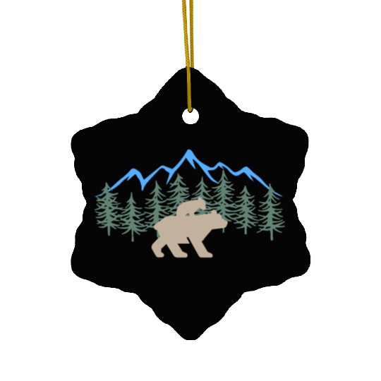 Bears: Family Love Ceramic Ornaments