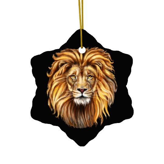 Lion Ceramic Ornaments