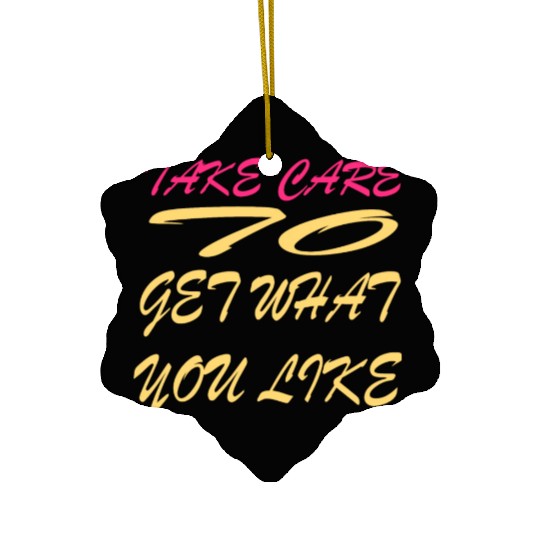 Philadelphia No One Likes Us We Don't Care Ceramic Ornaments