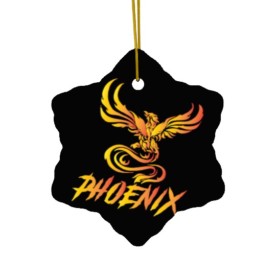 phoenix Ceramic Ornaments