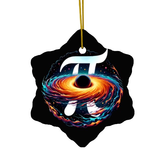 Funny Pi Day 2024 3,14 Pi Number Symbol Math Ceramic Ornaments