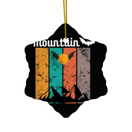 Mountaineering adventures Ceramic Ornaments