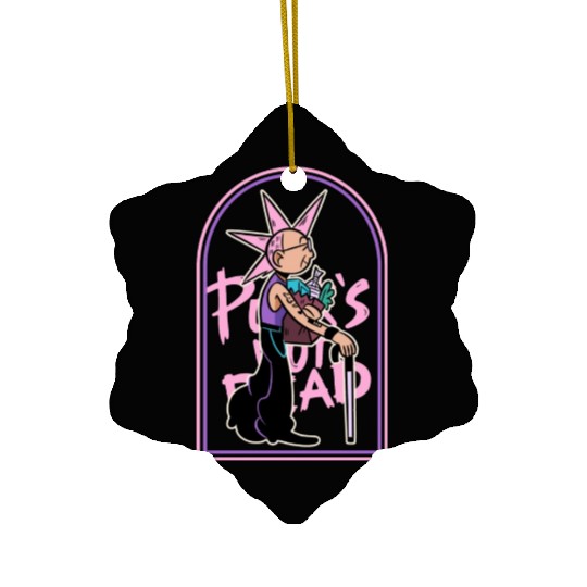Punk Forever Ceramic Ornaments