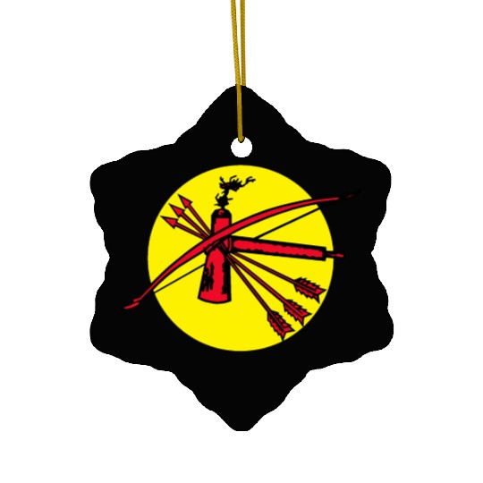 The Great Seal of Choctaw Nation of Oklahoma Ceramic Ornaments