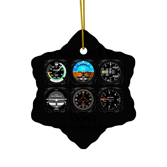 Funny Pilot Art Men Women Aviation Airline Pilot I Ceramic Ornaments