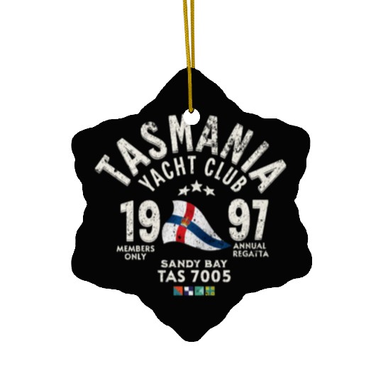 Tasmania Yacht Club Regatta Design Ceramic Ornaments