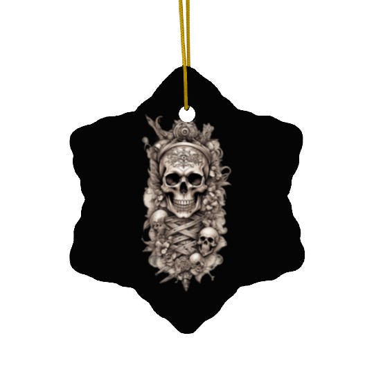 Rock & Ink Rebellion Ceramic Ornaments