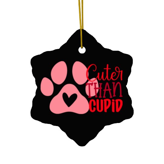 Cuter than cupid Ceramic Ornaments