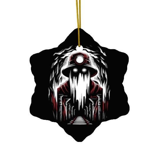 Cowboy Barn Bull Rider Rodeo Country Western Gift Ceramic Ornaments