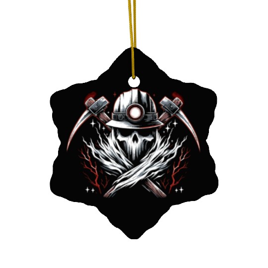 Cowboy Barn Bull Rider Rodeo Country Western Gift Ceramic Ornaments