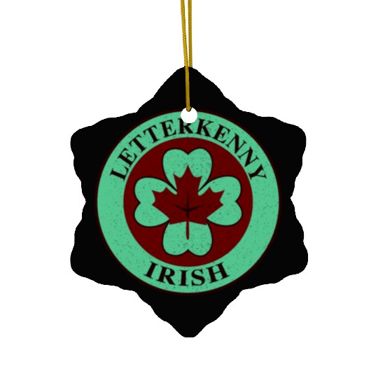 Letterkenny Irish Ceramic Ornaments