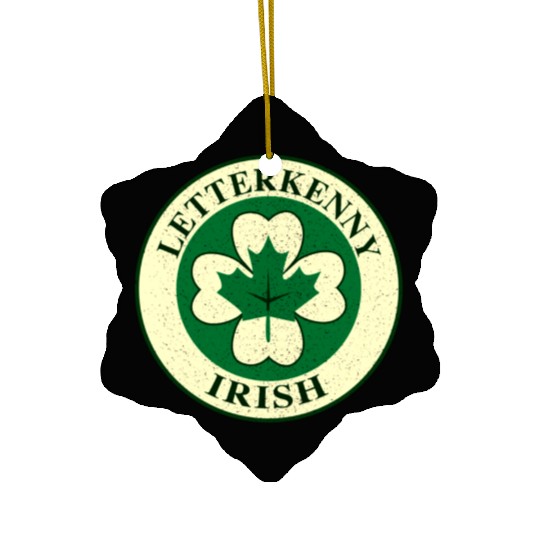 Letterkenny Irish Ceramic Ornaments