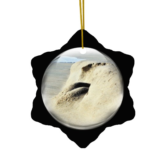 Life in a Bubble Collection-Bottoms Up Face First Ceramic Ornaments